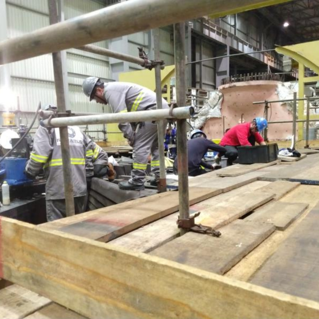 Reparusi - Soluções em usinagem de campo indutrial, petroleo, gás, textil